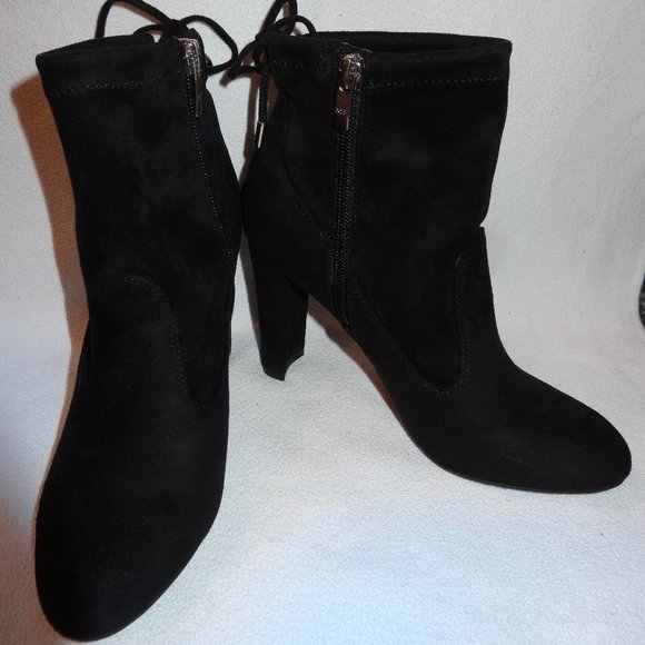 Marc Fisher Shoes - Marc Fisher Black Ankle Boots Size 6